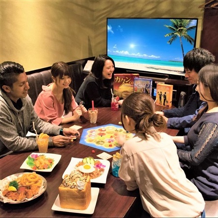パセラでボードゲーム