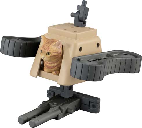 ねこぶそう フィギュア プラモデル