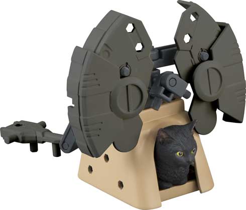 ねこぶそう フィギュア プラモデル