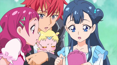 HUGっと！プリキュア 東映 プリキュア 野乃はな キュアエール 薬師寺さあや キュアアンジュ 輝木ほまれ キュアエトワール クライアス社 チャラリート