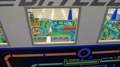 ドクターイエローの車窓