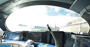 運転席からの眺め