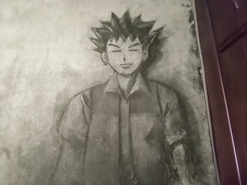 ポケットモンスター ポケモン タケシ 絨毯アート じゅうたん あぎとぅ