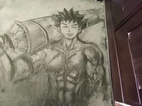 ポケットモンスター ポケモン タケシ 絨毯アート じゅうたん あぎとぅ