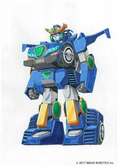 乗用 人型変形ロボット J-deite RIDE 大河原邦男