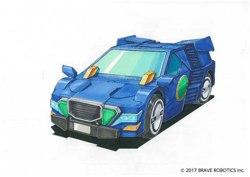 乗用 人型変形ロボット J-deite RIDE 大河原邦男