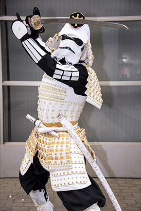 ニコニコ超会議 コスプレイヤー 幕張メッセ ニコニコ動画 アニメ 漫画 スター・ウォーズ ストームトルーパー 侍 サムライ STARWARS