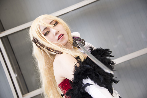 ニコニコ超会議 コスプレイヤー 幕張メッセ ニコニコ動画 アニメ 漫画 化物語 キスショット・アセロラオリオン・ハートアンダーブレード