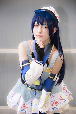 ニコニコ超会議 コスプレイヤー 幕張メッセ ニコニコ動画 アニメ 漫画 ラブライブ！ 園田海未