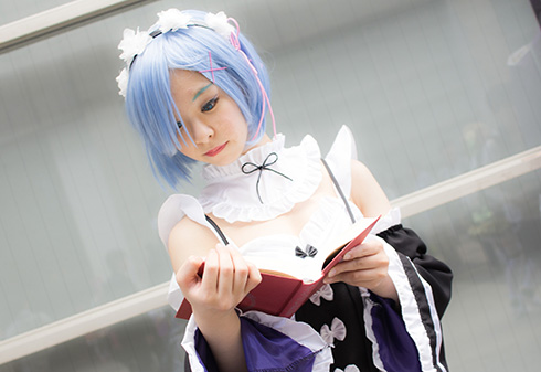 ニコニコ超会議 コスプレイヤー 幕張メッセ ニコニコ動画 アニメ 漫画 Re:ゼロから始める異世界生活 リゼロ レム
