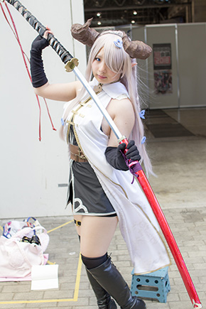 ニコニコ超会議 コスプレイヤー 幕張メッセ ニコニコ動画 アニメ 漫画 グランブルーファンタジー グラブル ナルメア