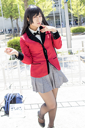 ニコニコ超会議 コスプレイヤー 幕張メッセ ニコニコ動画 アニメ 漫画 賭ケグルイ 蛇食夢子