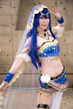 ニコニコ超会議 コスプレイヤー 幕張メッセ ニコニコ動画 アニメ 漫画 ラブライブ！ 園田海未