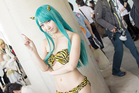 ニコニコ超会議 コスプレイヤー 幕張メッセ ニコニコ動画 アニメ 漫画 うる星やつら ラム