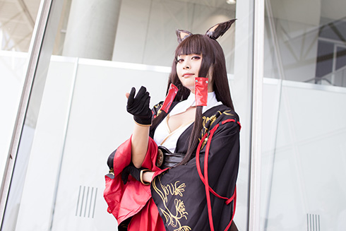 ニコニコ超会議 コスプレイヤー 幕張メッセ ニコニコ動画 アニメ 漫画 アズールレーン 赤城