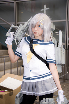 ニコニコ超会議 コスプレイヤー 幕張メッセ ニコニコ動画 アニメ 漫画 艦隊これくしょん-艦これ- 浜風