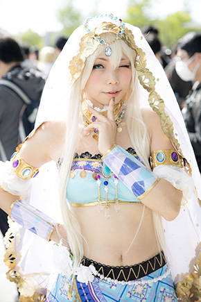 ニコニコ超会議 コスプレイヤー 幕張メッセ ニコニコ動画 アニメ 漫画 ラブライブ！ 絢瀬絵里