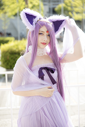 ニコニコ超会議 コスプレイヤー 幕張メッセ ニコニコ動画 アニメ 漫画 ポケットモンスター ポケモン エーフィー 擬人化