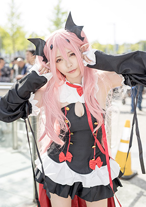 ニコニコ超会議 コスプレイヤー 幕張メッセ ニコニコ動画 アニメ 漫画 終わりのセラフ クルル・ツェペシ