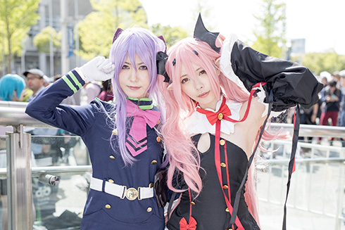 ニコニコ超会議 コスプレイヤー 幕張メッセ ニコニコ動画 アニメ 漫画 終わりのセラフ クルル・ツェペシ 柊シノア
