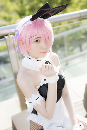 ニコニコ超会議 コスプレイヤー 幕張メッセ ニコニコ動画 アニメ 漫画 Re:ゼロから始める異世界生活 リゼロ ラム