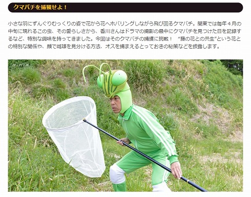 前田亜美 AKB48 NHK 昆虫すごいぜ 香川照之 カマキリ クマバチ 再放送　NHK