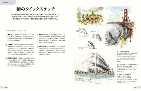 5分間スケッチのススメ 建物を描く 描き方 本