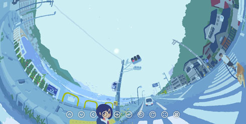 全天球イラスト