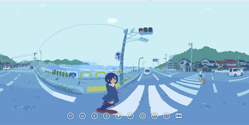 全天球イラスト