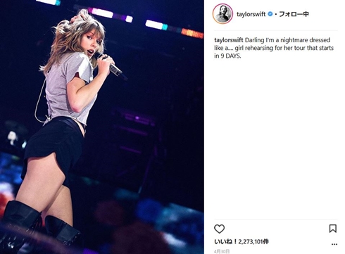 テイラー・スウィフト 日本公演 世界ツアー チャーリーXCX instax チェキ