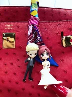 叶姉妹 フィギュア Q posket バンプレスト 試作品 完成 カバン