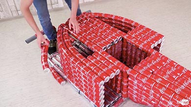 F1 コカ・コーラ 空き缶