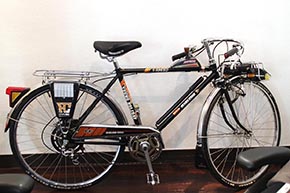 丸石サイクル「ヤングホリデー PCスーパー5FF」の希少な実車（しかもほぼ新品）