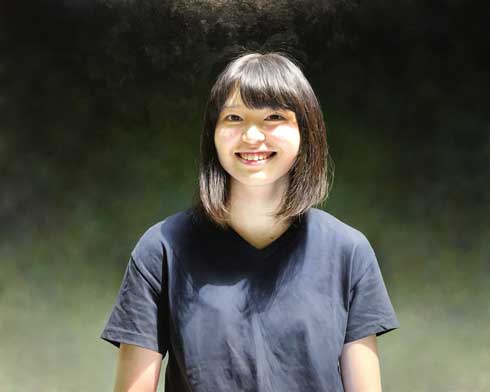 油絵 人物画 女性 リアル 三重野慶
