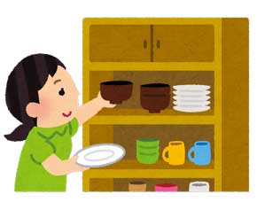 皿洗い 面倒 漫画 平和 理想 食器 擬人化