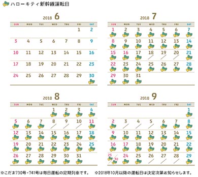 ハローキティ新幹線 500系 JR西日本 博多発 キティちゃん エヴァ新幹線