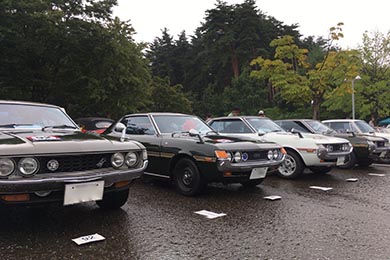 このように車種ごとに並んでいます。