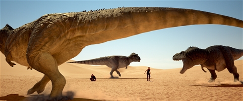 死刑囚vs恐竜「ジュラシック・ユニバース」アルバトロスから登場　1人しか生き残れない“ジュラシック・ゲーム”が幕を開ける