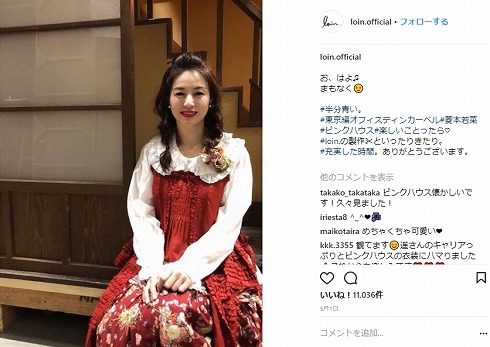 板谷由夏 井川遥 ピンクハウス 半分、青い。 菱本若菜