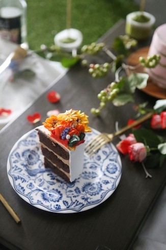 Ateliersoo バタークリームケーキ アートケーキ