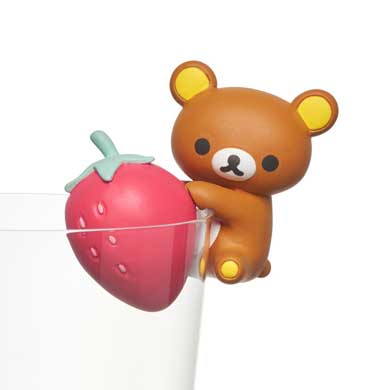 リラックマ PUTITTO フチ フィギュア ストロベリーパーティー