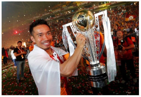 長友佑都 サッカー 平愛梨 ガラタサライ トルコ インテル 移籍