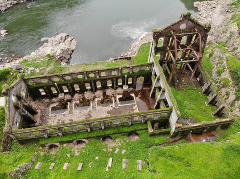 曽木発電所遺構