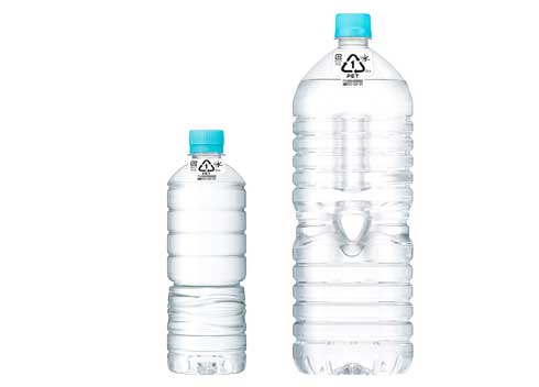 アサヒ おいしい水 天然水 ラベルレス ボトル COOL CHOICE