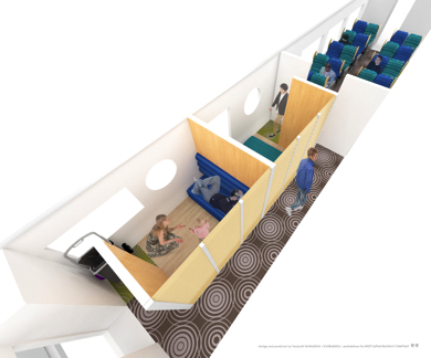 JR西日本 長距離列車 フリースペース