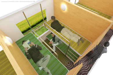 JR西日本 長距離列車 フリースペース