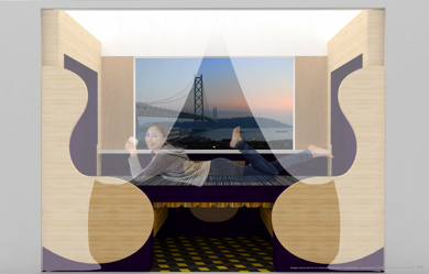 JR西日本 長距離列車 フリースペース