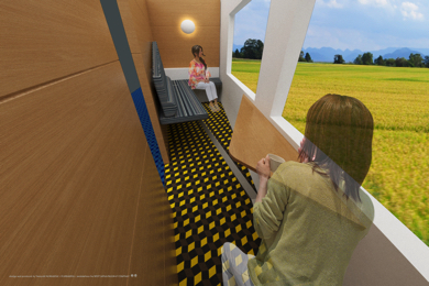 JR西日本 長距離列車 フリースペース