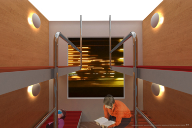 JR西日本 長距離列車 フリースペース