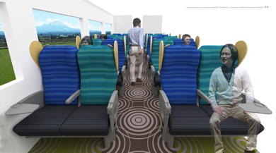 JR西日本 長距離列車 フリースペース